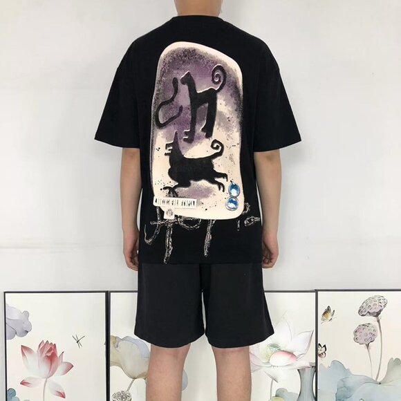 Travis Scott Utopia B5 Tee Black - Picture 8 of 9